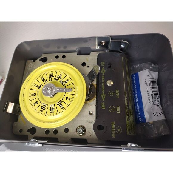 INTERMATIC T101 Series 40 Amp 120V 24-Hour Mechanical Time Switch - Picture 14 of 15